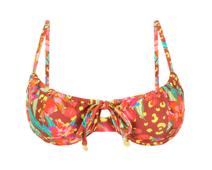 Product Front: Rio De Sol Top Top Tropics Balconet-Tie