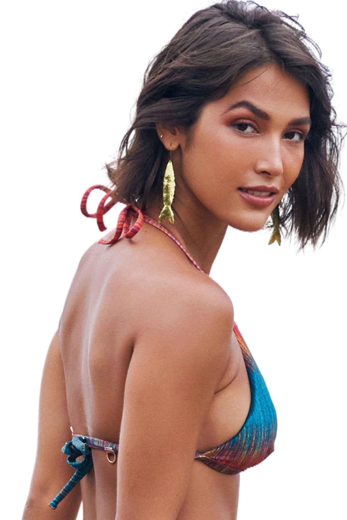Image 04: Lua Morena Bikini Tops Top Triangulo Saire