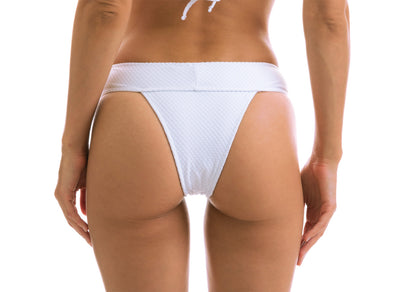 Image 06: Rio De Sol Bikini Bottoms Bottom Cloque Branco Tri Cos