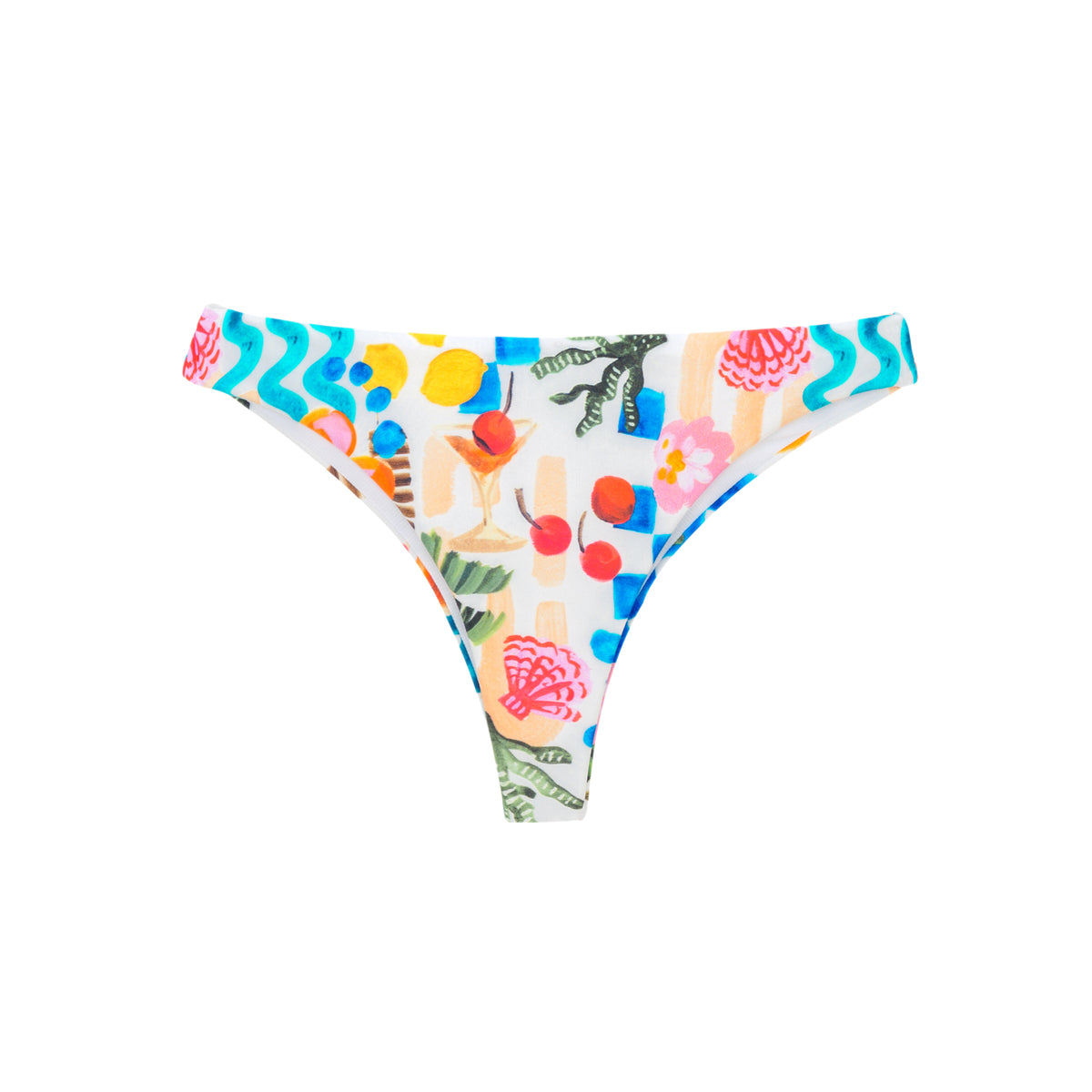 Product Front: Rio De Sol Bikini Bottoms Bottom Al-Mare Mia