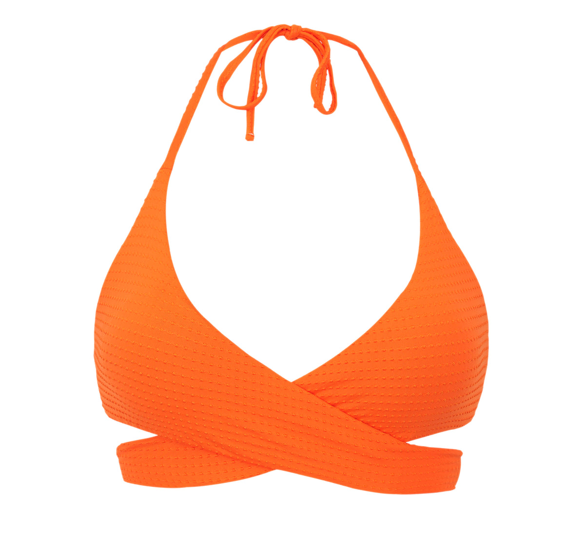 Product Front: Rio De Sol Top Top Dots-Orange Kate