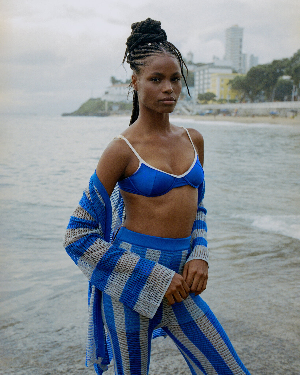 Image 07: Blueman Pants Calca Tricot Listras