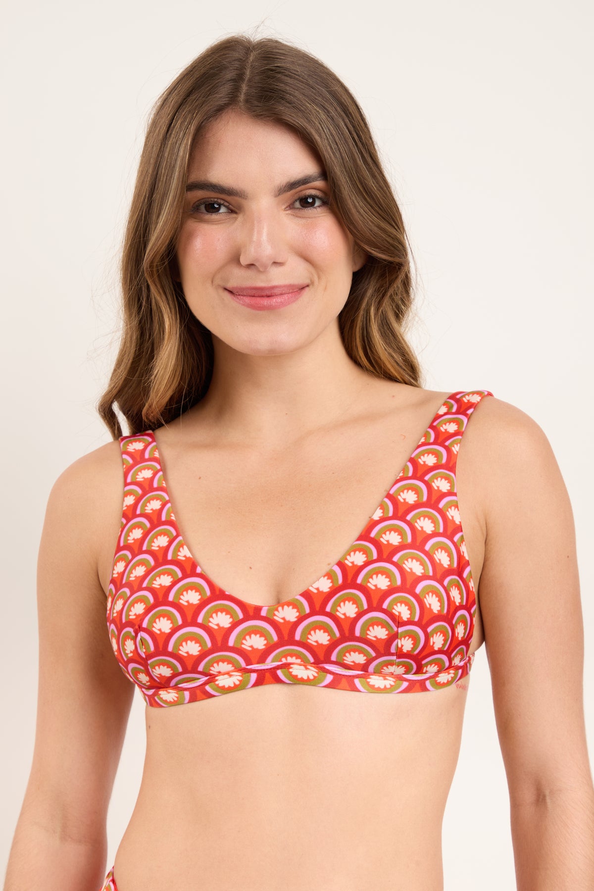 Gallery: Rio De Sol Bikini Tops Top Floral-Scales Hera