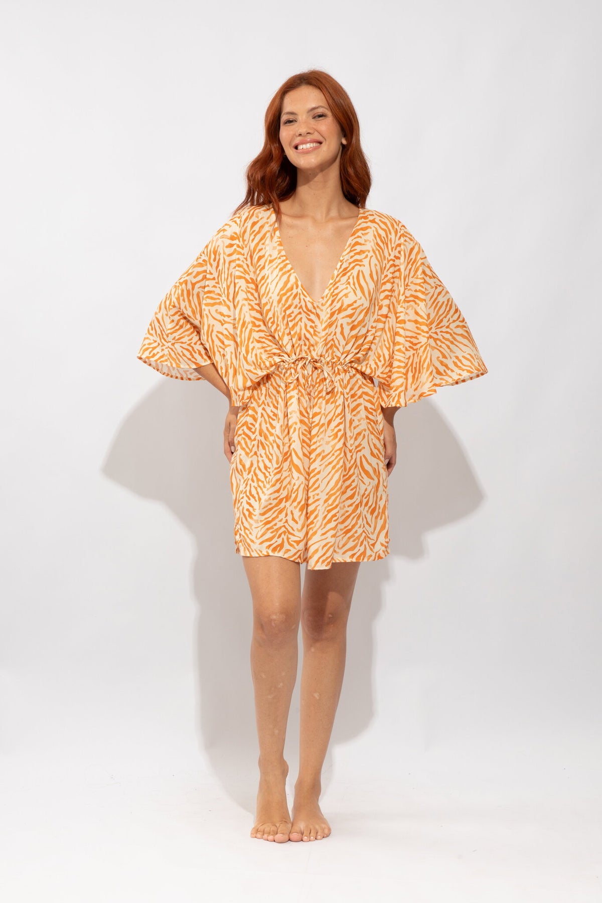 Model Front: Rio De Sol Kaftans And Kimonos Sahari Kaftan Bel
