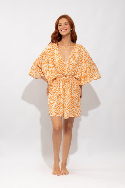 Model Front: Rio De Sol Kaftans And Kimonos Sahari Kaftan Bel