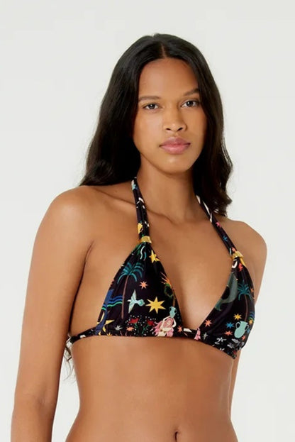 Gallery: Blueman Bikini Tops Top Prado Flower Mistica