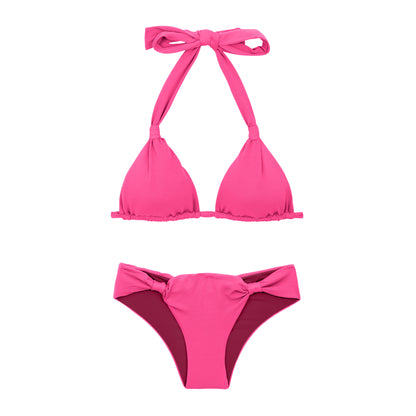 Product Front: Rio De Sol Two Piece Swimwear Set Mtx-Ultrapink Mel