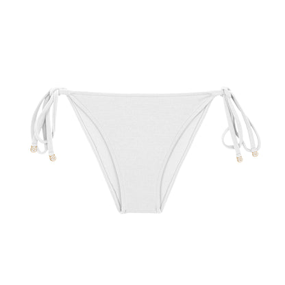 Product Front: Rio De Sol Bikini Bottoms Bottom Sand-White Lacinho