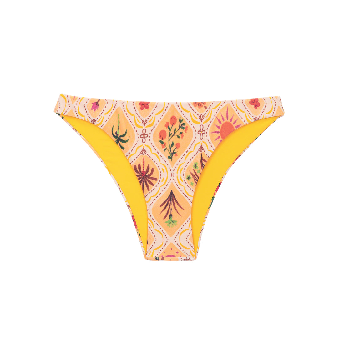 Product Front: Rio De Sol Bikini Bottoms Bottom Mosaico Leblon