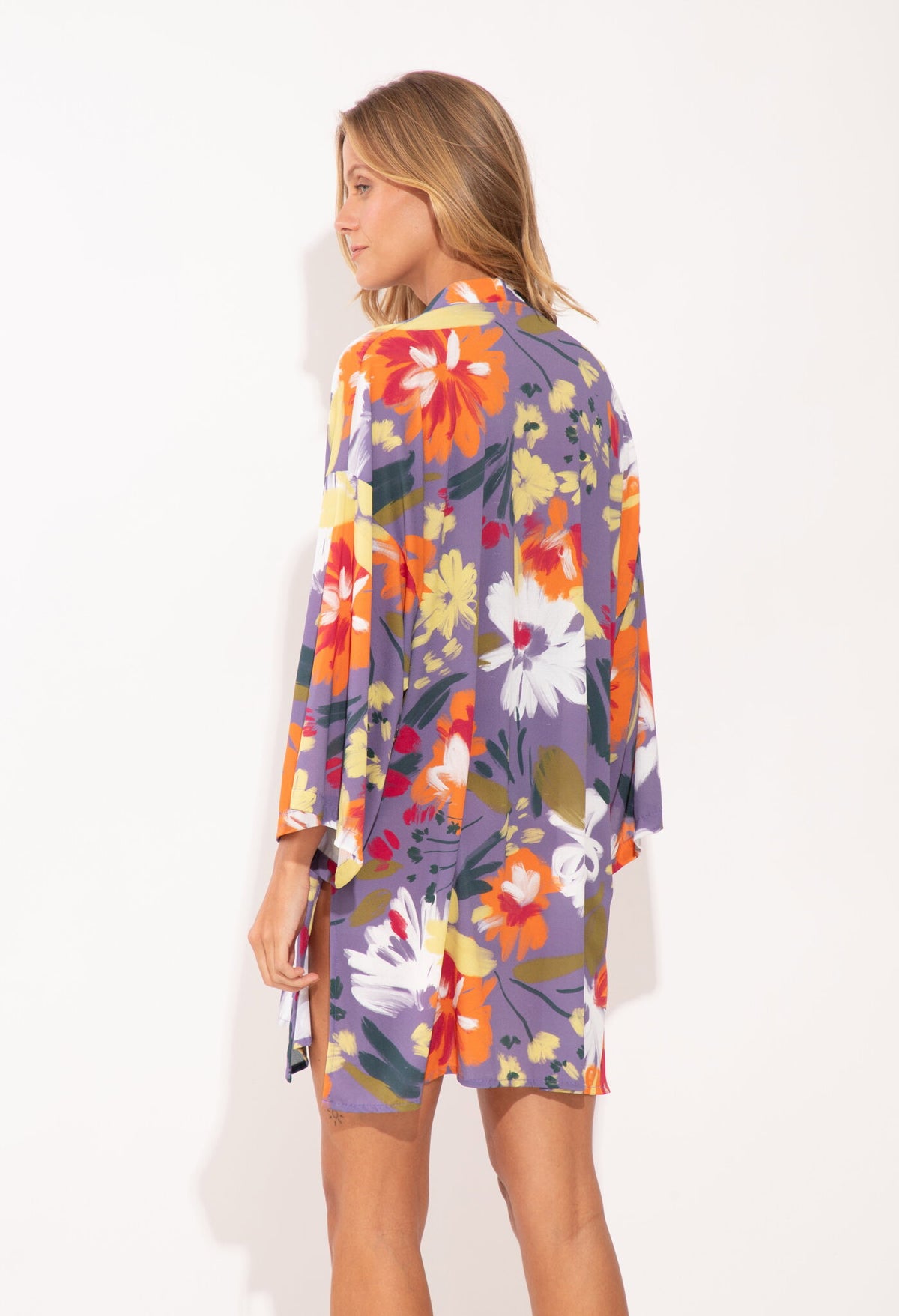 Image 07: Rio De Sol Kaftans And Kimonos Garden-Flower Kimono