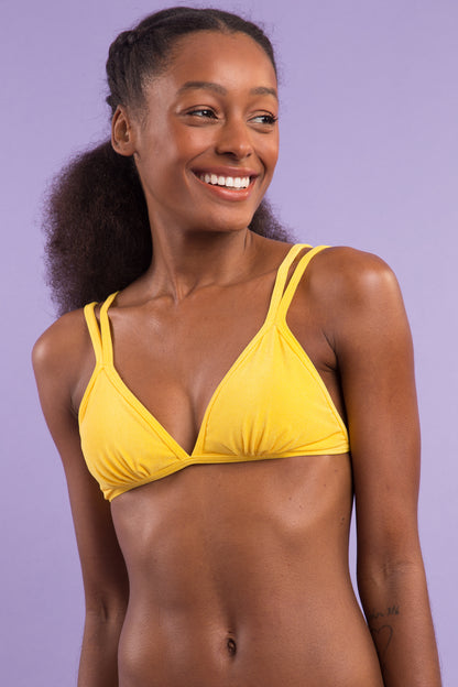 Image 09: Rio De Sol Two Piece Swimwear Set Malibu-Yellow Tri-Duo Rio-Duo