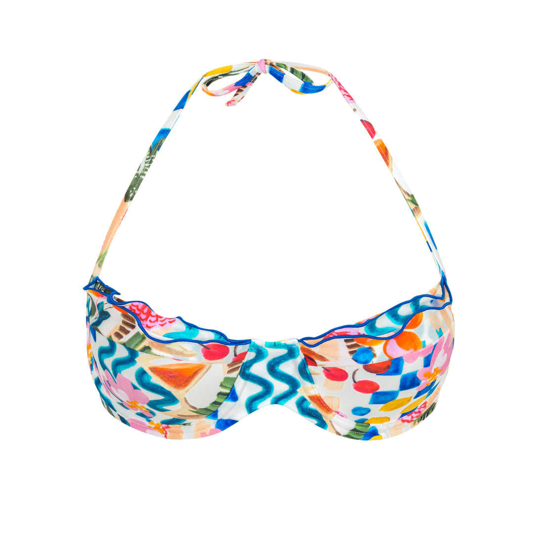Product Front: Rio De Sol Bikini Tops Top Al-Mare Balconet-Frufru