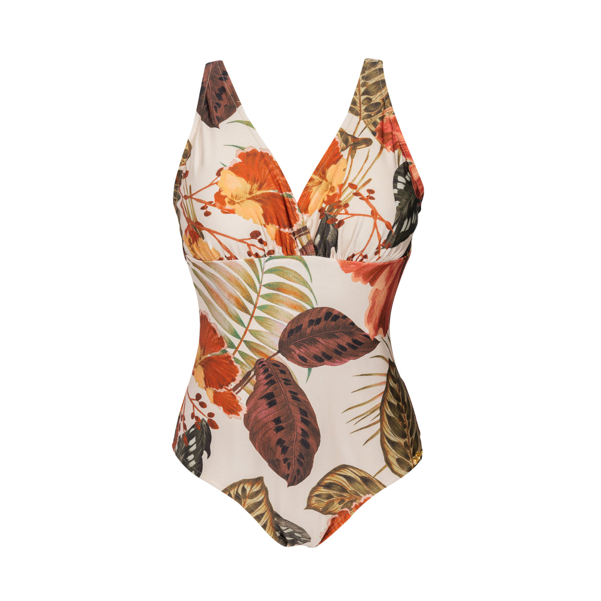 Product Front: Lua Morena One Piece Swimsuits Brisa-Tropical Maio Compressao