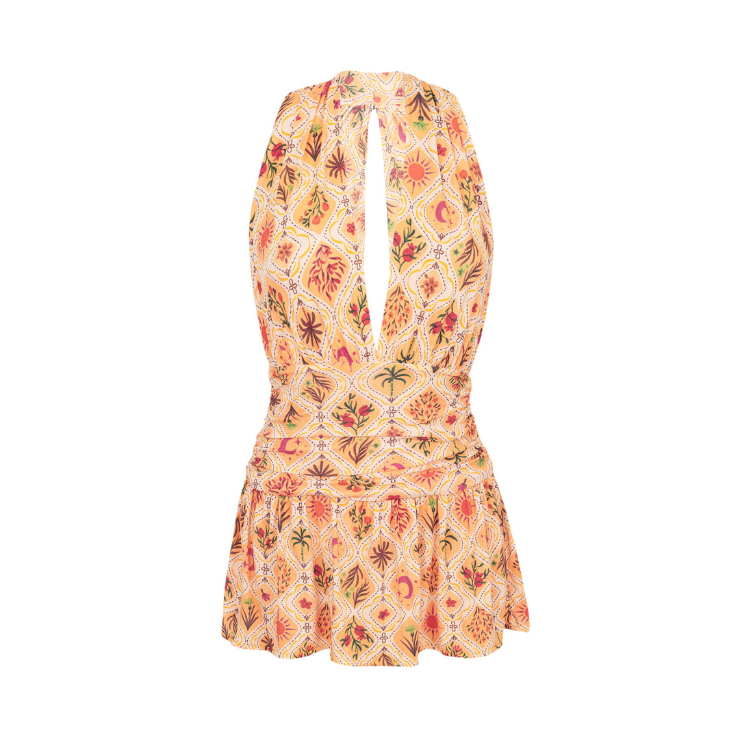 Product Front: Rio De Sol Mini Dresses Mosaico Low Cut Dress