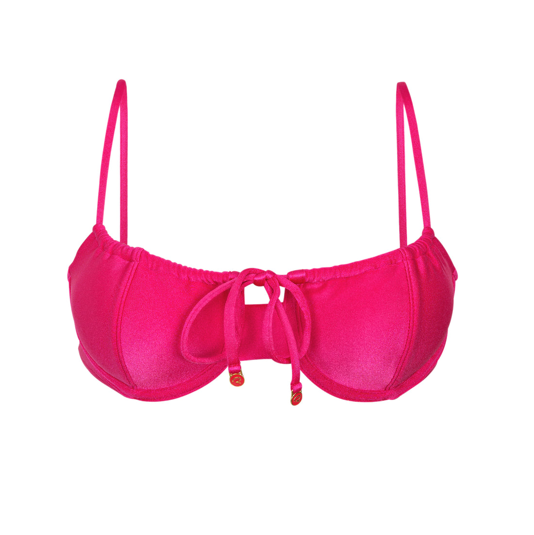 Product Front: Rio De Sol Bikini Tops Top Shimmer-Olinda Balconet-Tie