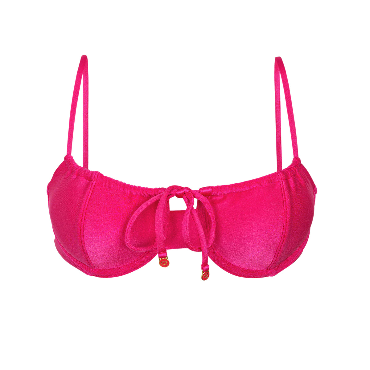 Product Front: Rio De Sol Bikini Tops Top Shimmer-Olinda Balconet-Tie