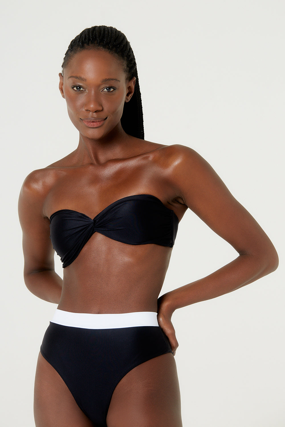 Image 03: Blueman Bikini Tops Top Latino Belga Preto