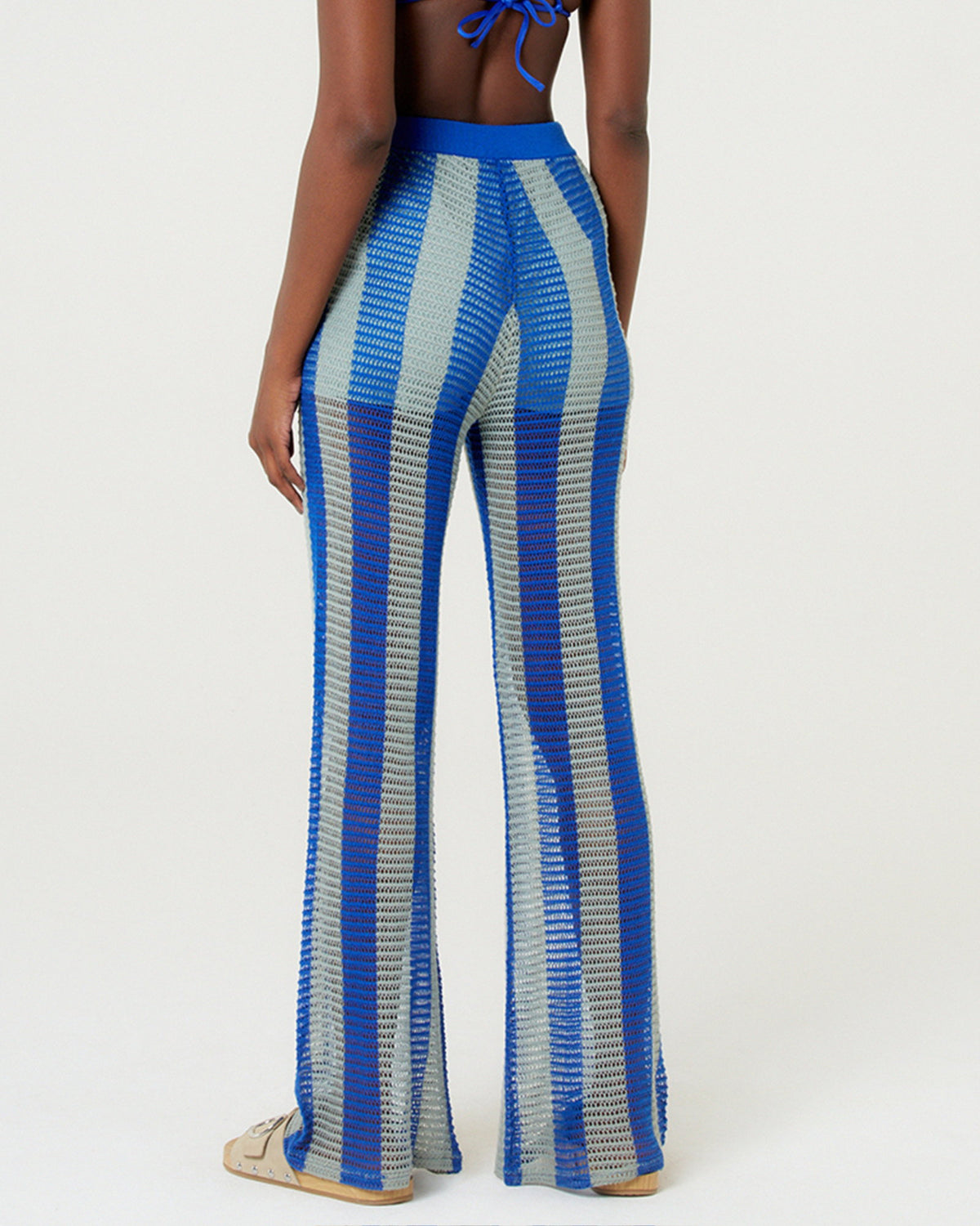 Image 05: Blueman Pants Calca Tricot Listras