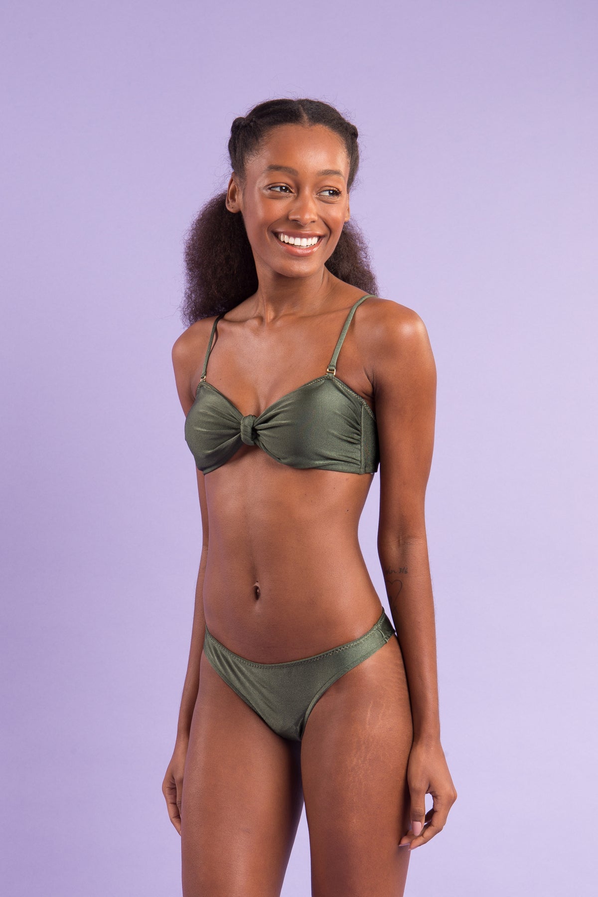 Image 09: Rio De Sol Two Piece Swimwear Set Palace Bandeau-Joy Essential