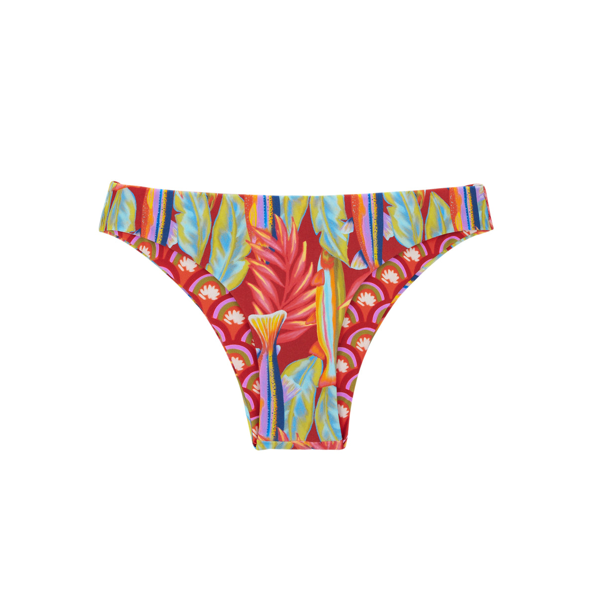 Product Front: Rio De Sol Bikini Bottoms Bottom Sea-Bloom Essential