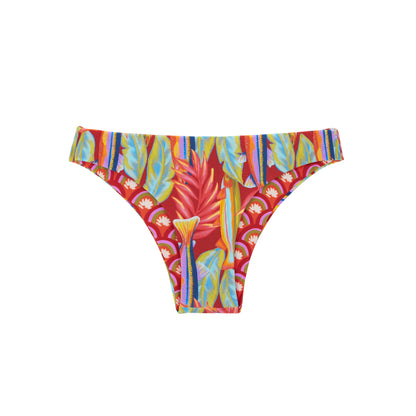 Product Front: Rio De Sol Bikini Bottoms Bottom Sea-Bloom Essential