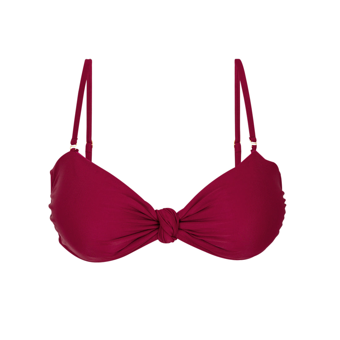 Product Front: Rio De Sol Bikini Tops Top Touch-Carmim Bandeau-Joy