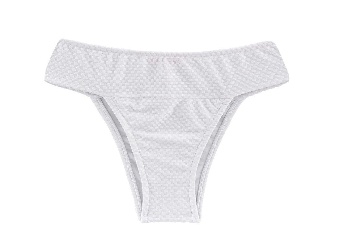 Product Front: Rio De Sol Bikini Bottoms Bottom Cloque Branco Tri Cos
