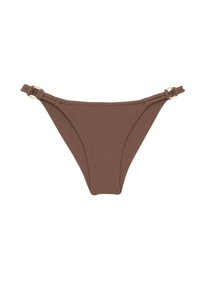 Product Front: Rio De Sol Bikini Bottoms Bottom Sand-Cappuccino Cheeky-Aya