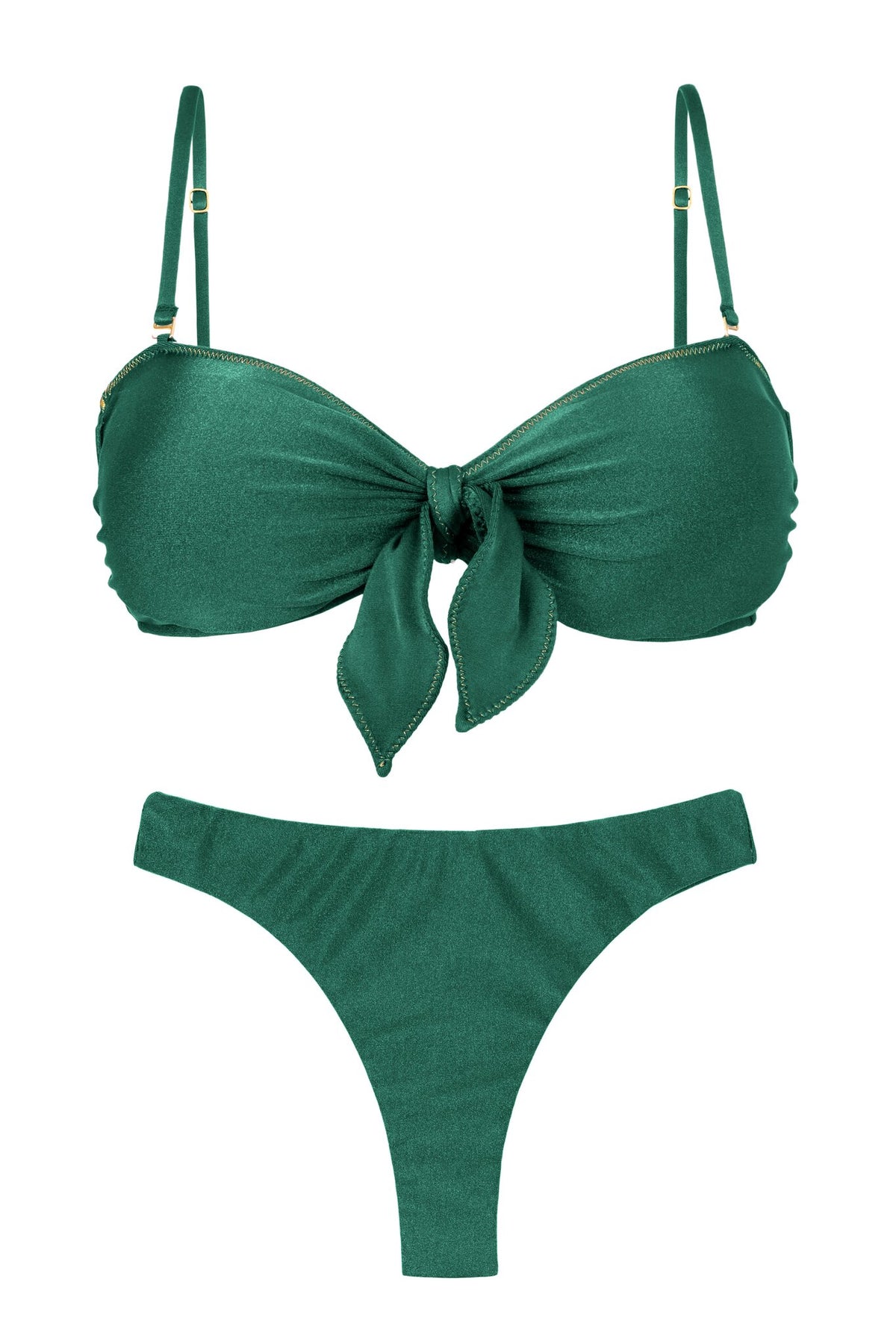 Product Front: Rio De Sol Two Piece Swimwear Set Palace Bandeau-No Nice-Fio