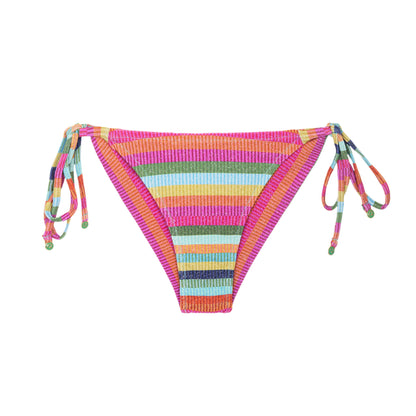 Product Front: Rio De Sol Bikini Bottoms Bottom Supercolor Cheeky-Tie