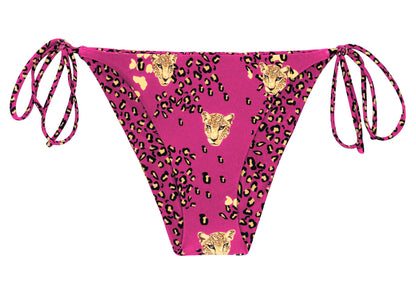 Product Front: Rio De Sol Bikini Bottoms Bottom Roar-Pink Ibiza-Comfy