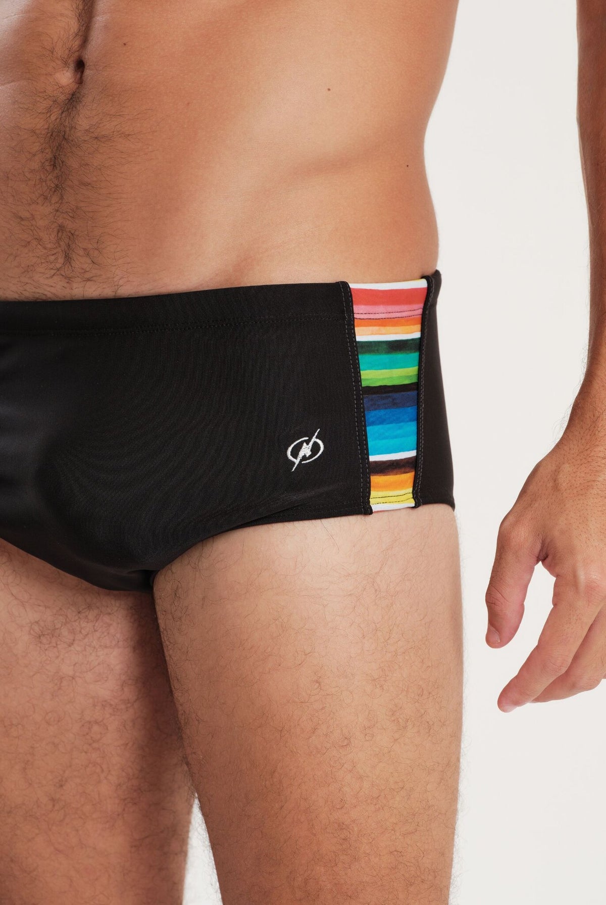 Image 02: Blueman Swim Trunks Sunga Country Lux Listras Rainbow