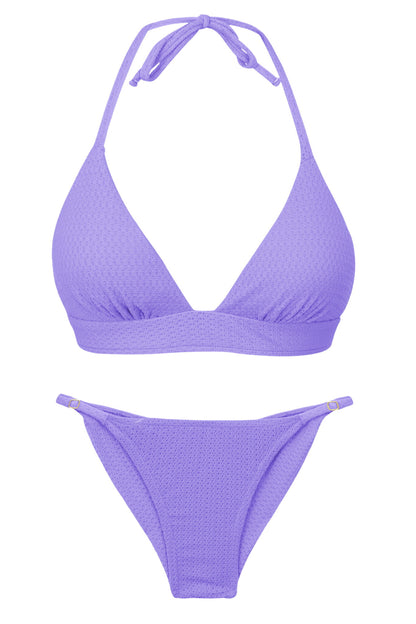 Product Front: Rio De Sol Two Piece Swimwear Set Bora-Lavanda Tri-Cos Cheeky-Fixa