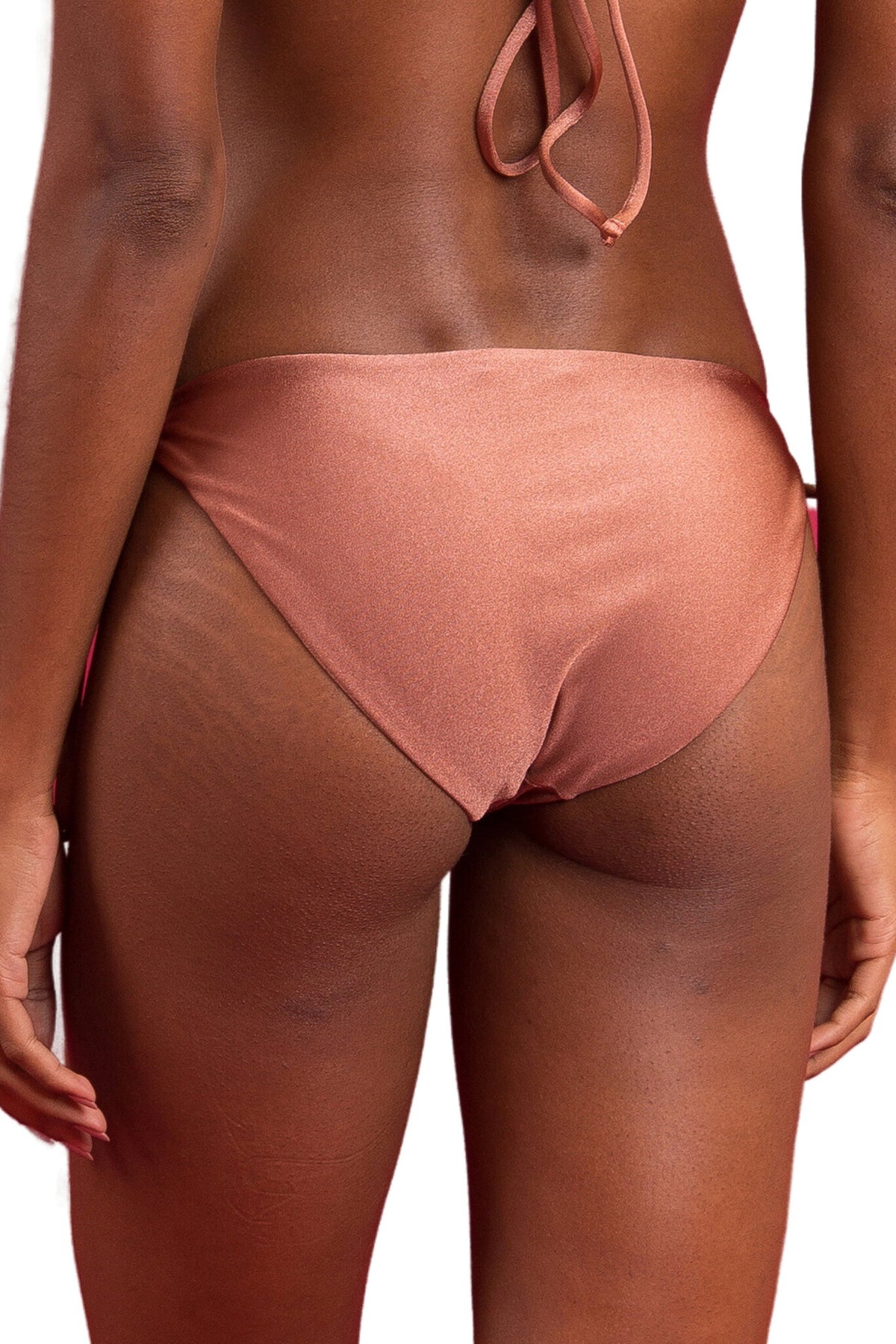 Image 07: Rio De Sol Bikini Bottoms Bottom Shimmer-Copper Ibiza-Comfy