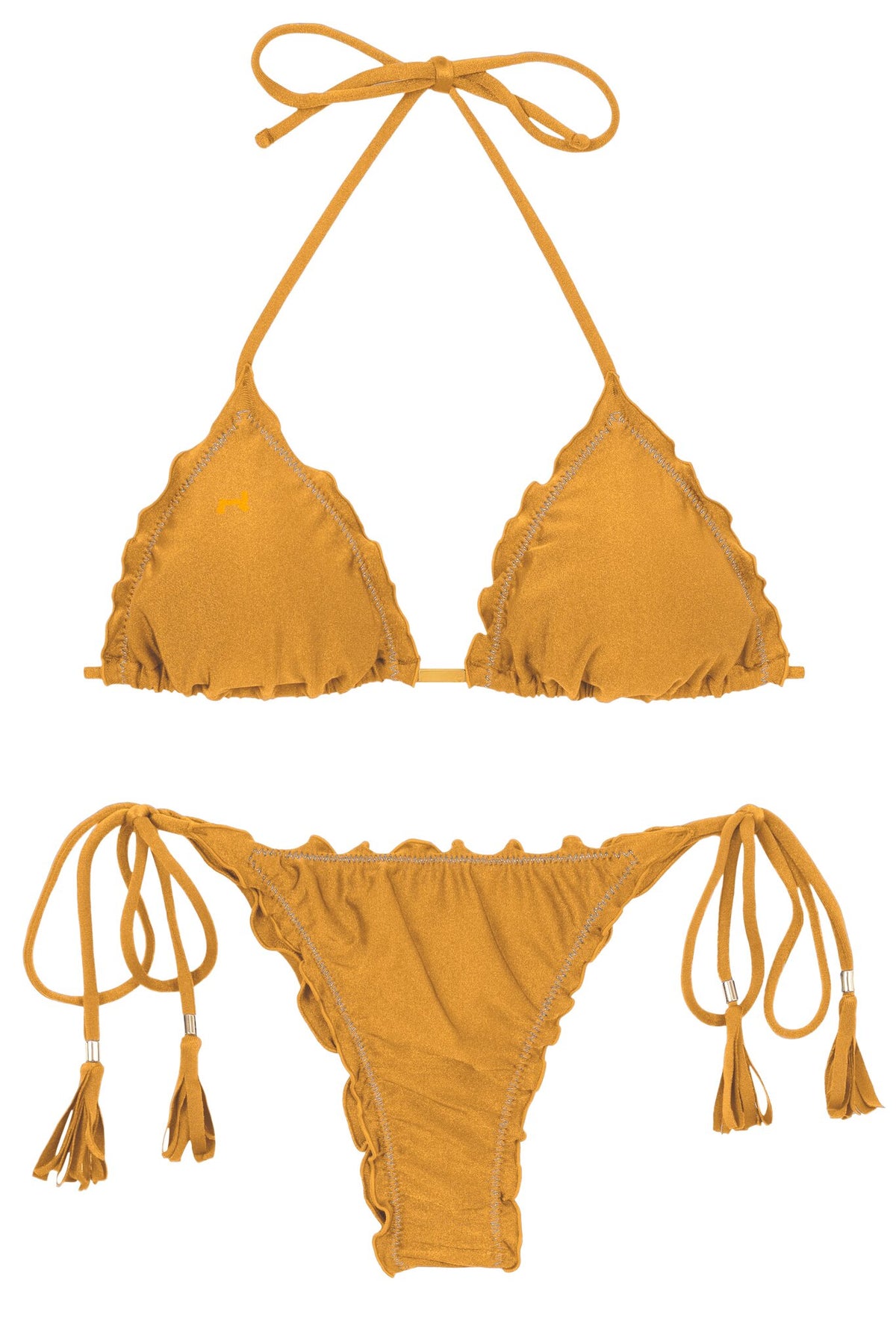 Product Front: Rio De Sol Two Piece Swimwear Set Damasco Frufru-Fio