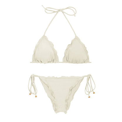 Product Front: Rio De Sol Two Piece Swimwear Set Touch-Natural Frufru