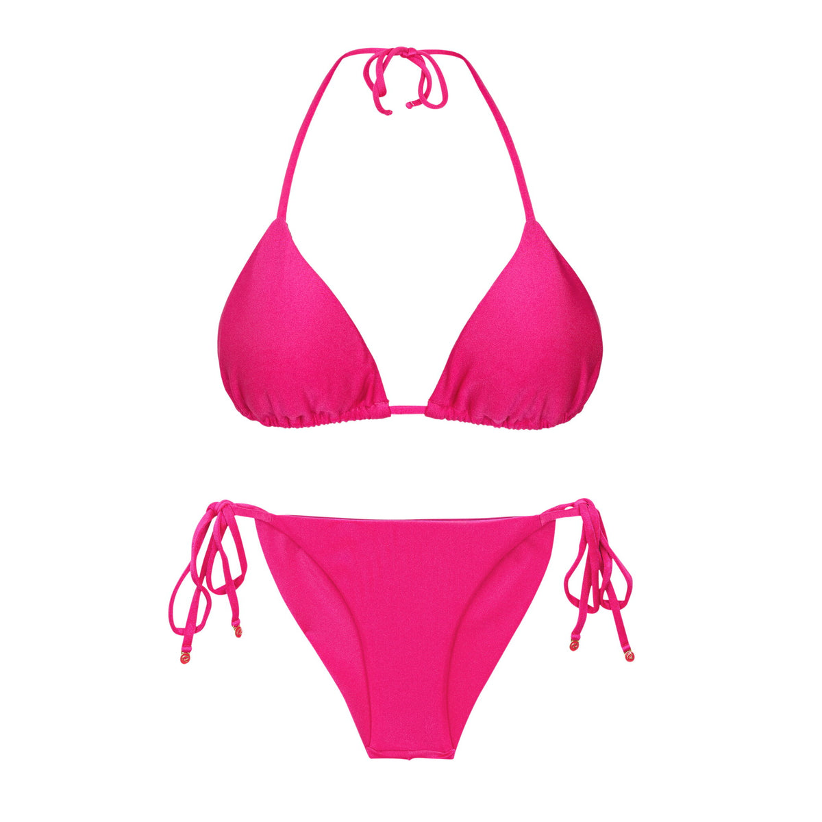 Product Front: Rio De Sol Two Piece Swimwear Set Shimmer-Olinda Tri-Inv Cheeky-Tie