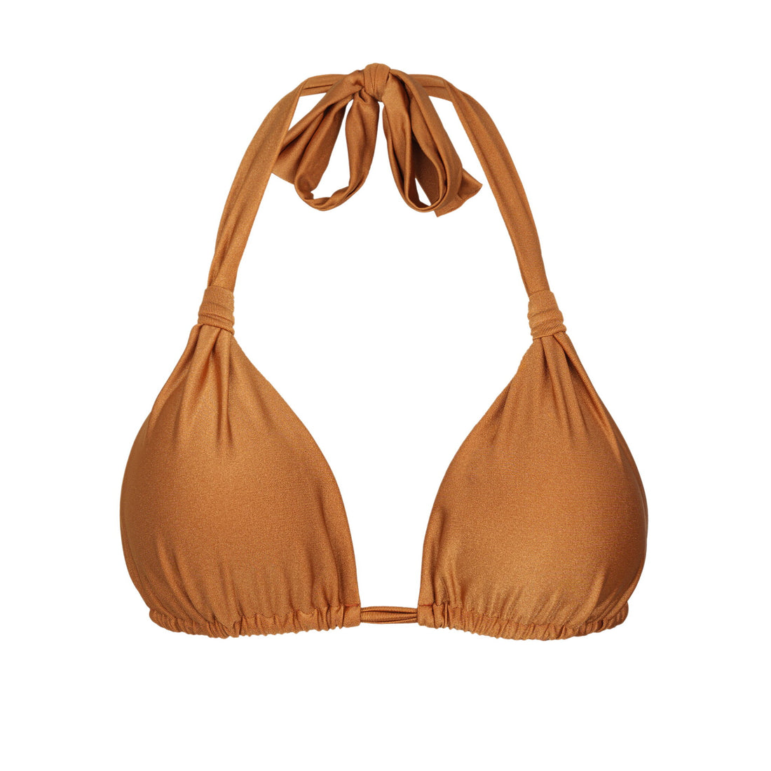 Product Front: Rio De Sol Bikini Tops Top Shimmer-Nocciola Mel