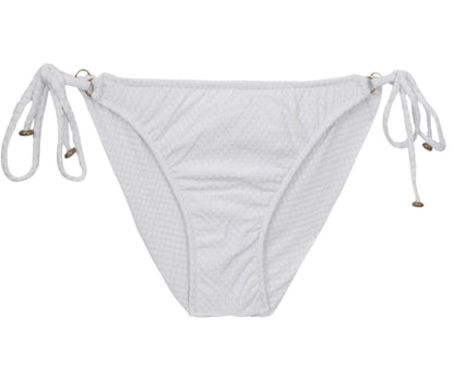 Product Front: Rio De Sol Bikini Bottoms Bottom Cloque Branco New Comfort