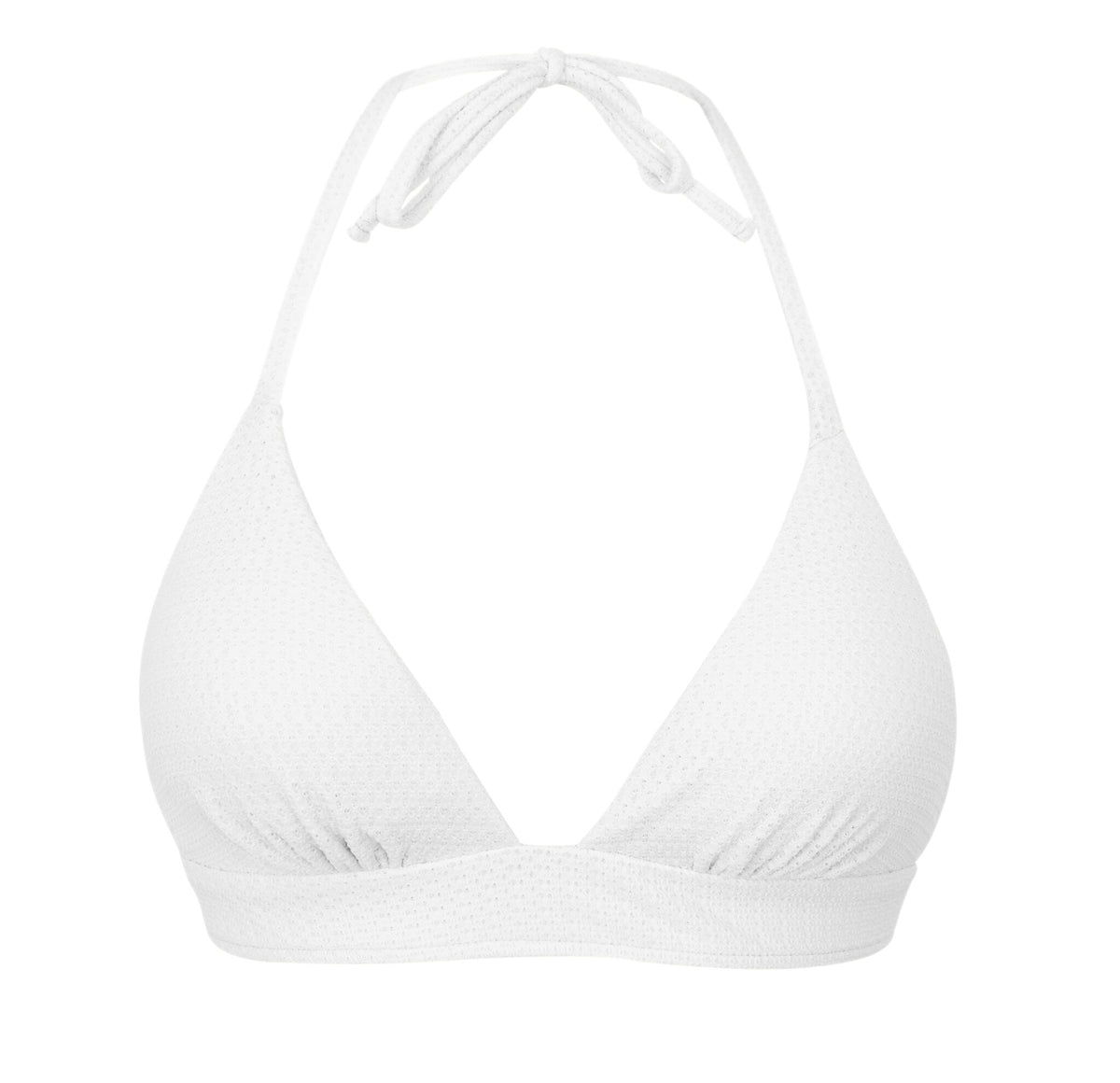 Product Front: Rio De Sol Bikini Tops Top Bora-White Tri-Cos