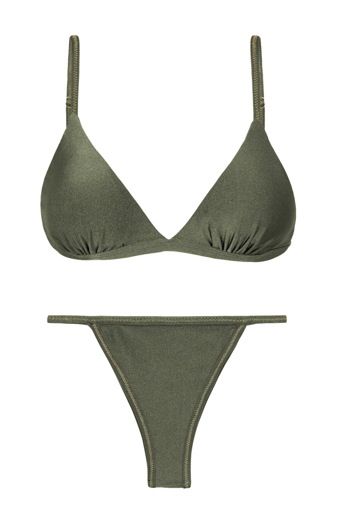 Product Front: Rio De Sol Two Piece Swimwear Set Croco Tri-Fixo California