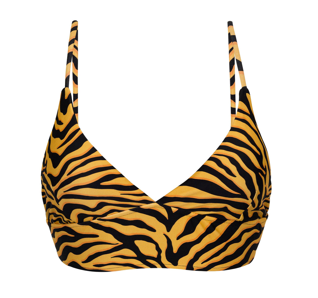 Product Front: Rio De Sol Bikini Tops Top Wild-Orange Tri-Tank