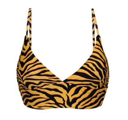 Product Front: Rio De Sol Bikini Tops Top Wild-Orange Tri-Tank