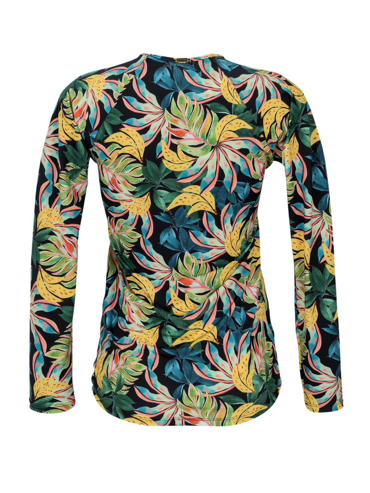Product Back: La Playa Bikini Tops Blusa Uv Tropicool Preto