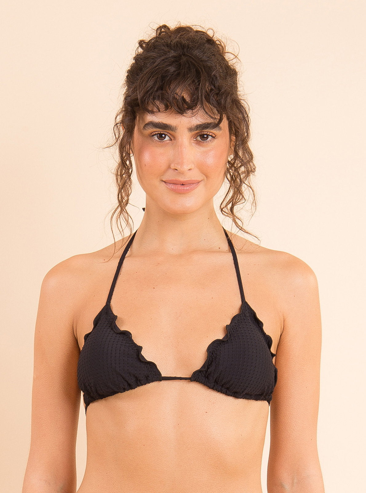 Image 09: Rio De Sol Bikini Tops Top Dots-Black Frufru