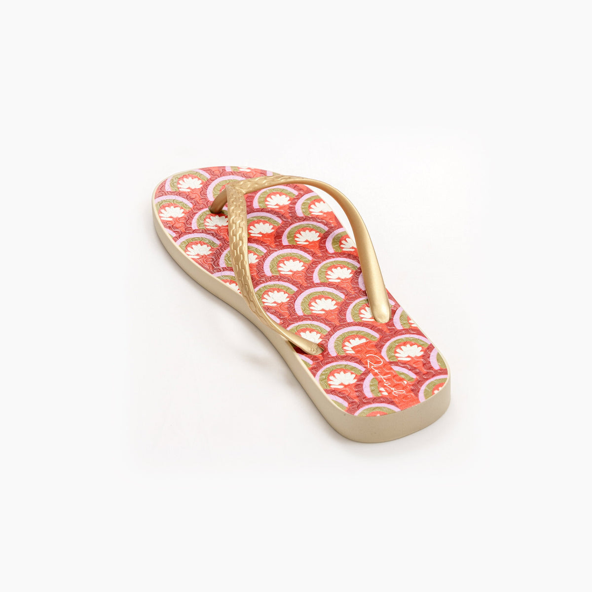 Image 04: Rio De Sol Flip-Flops Floral-Scales Slim