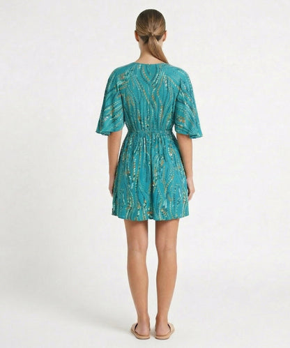 Model Back: Rio De Sol Mini Dresses Rain Mini Dress