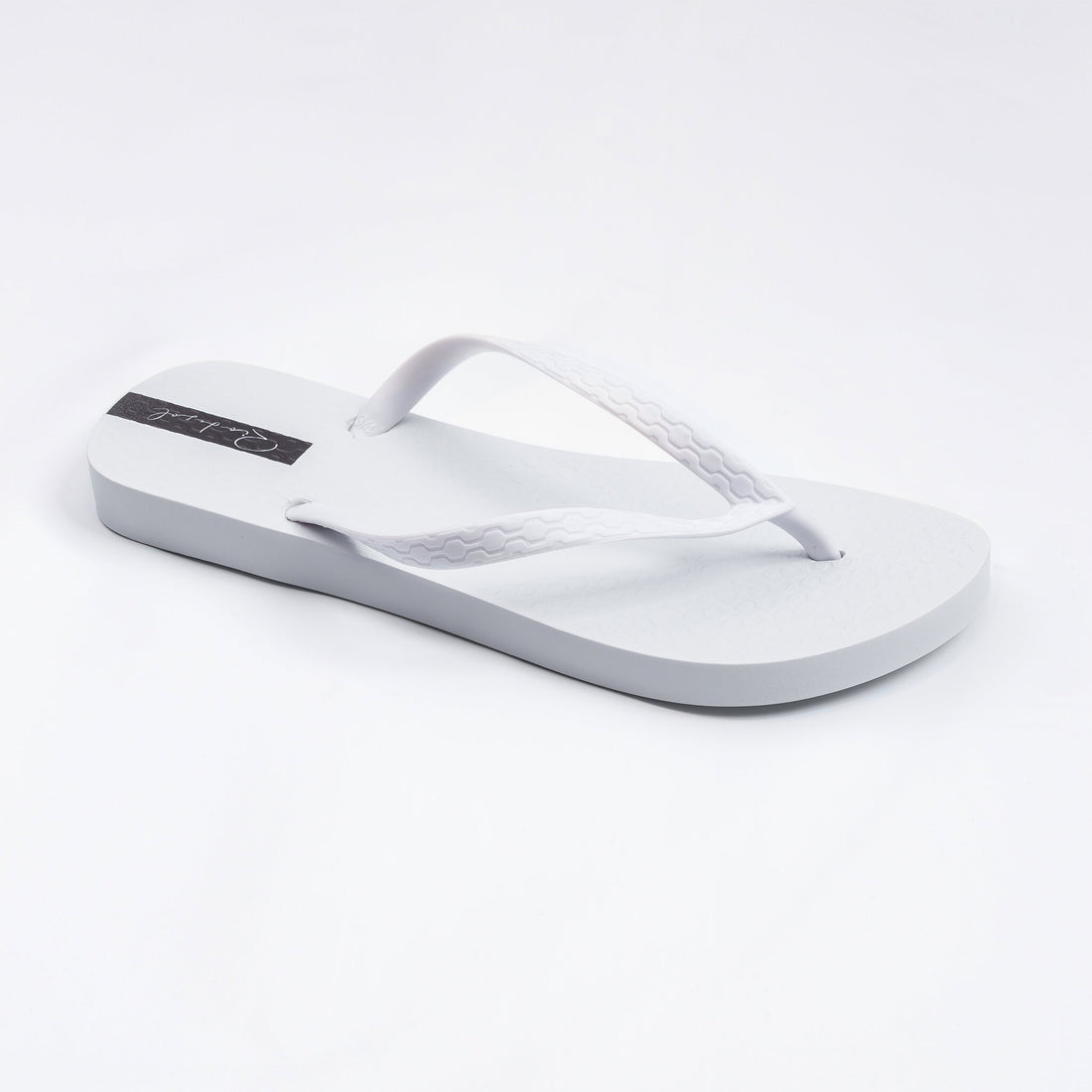 Product Back: Rio De Sol Flip-Flops White Slim
