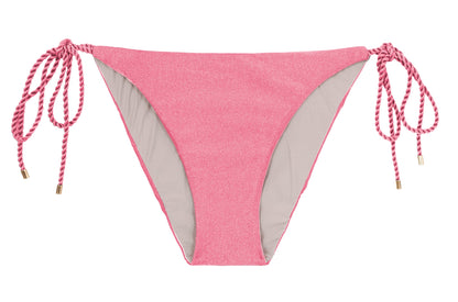 Product Front: Rio De Sol Bikini Bottoms Bottom Shimmer-Confetti Ibiza-Rope