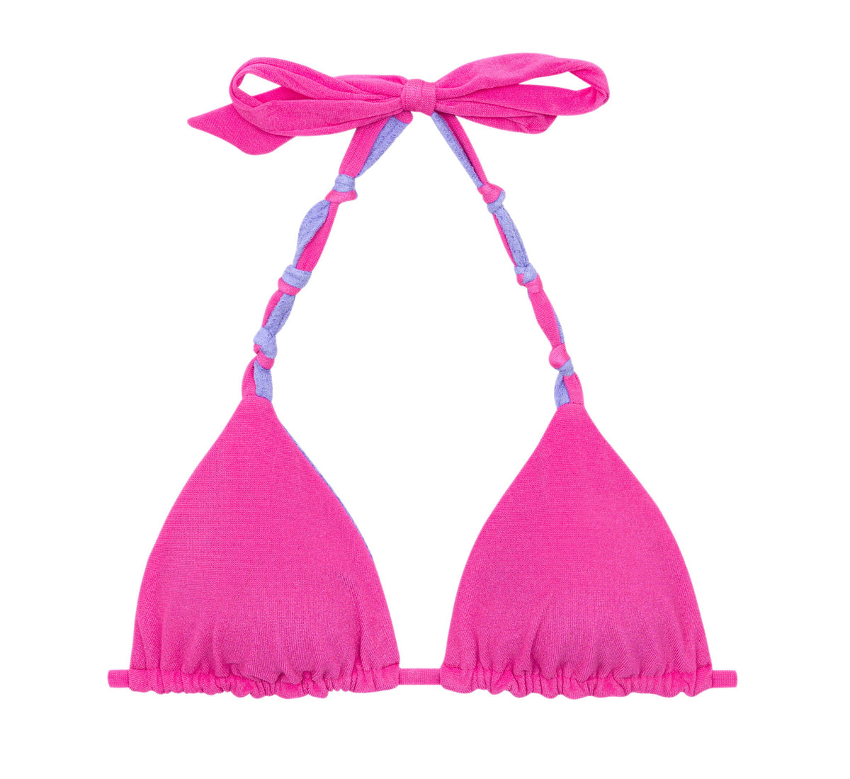 Product Front: Rio De Sol Bikini Tops Top Malibu-Rosa Tri-Rev